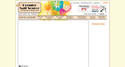 Desktop Screenshot of premiernailsource.com